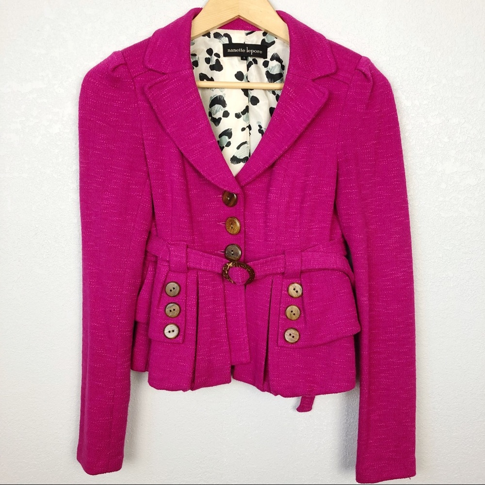 Nanette Lepore | Joy Hunt Peplum Jacket